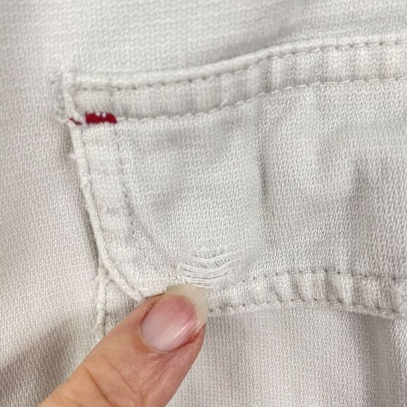 Enyce Cargo Shorts Men 32 Relax Long Utility High Rise Baggy Y2K Skate Off White - Picture 9 of 12
